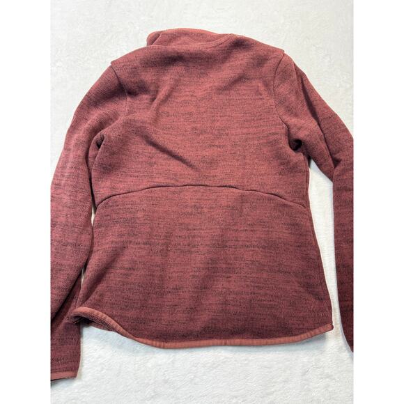 Kuhl Spekter 1/4 Zip Pullover Fleece Brick Red Heather SZ M Womens Outdoor Layer - Picture 2 of 12